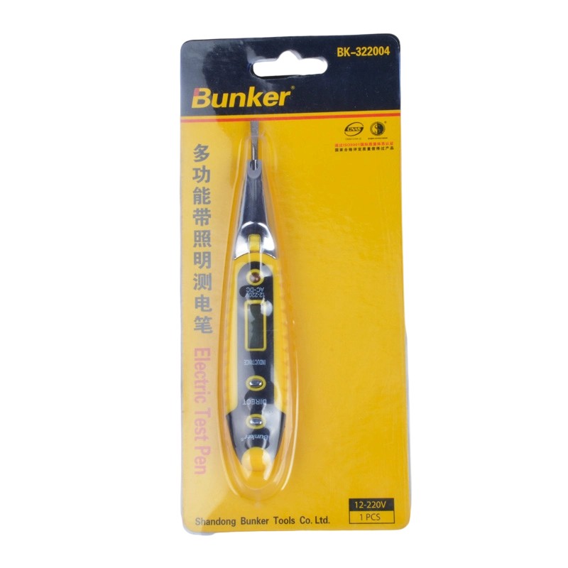 Multi-Function Test Pen with Lighting