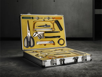 Aluminum Alloy Combination Tool Set for Home, Automotive, an