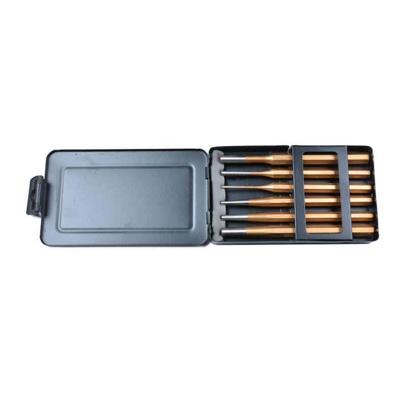 6PCS Multi-Purpose Punch Set CR-V Steel Pin Punch and Center Punch Tool Kit from Dawei Metal
