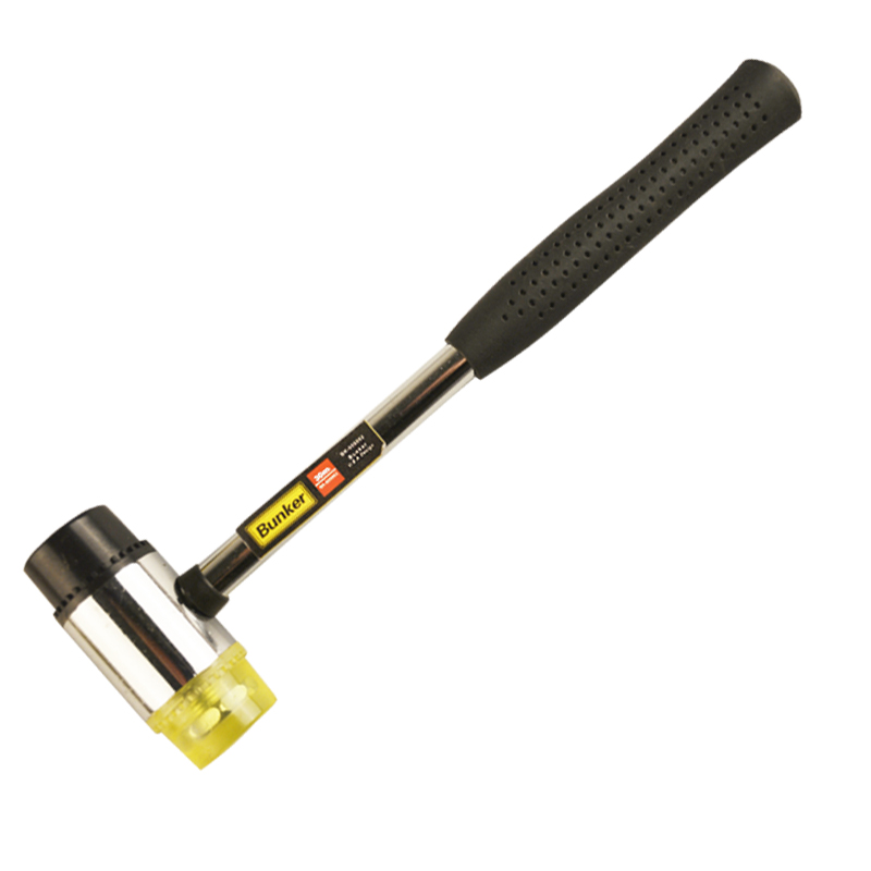30mm mounting hammer Soft Face Rubber Mallet CR-V Steel Handle from Dawei Metal
