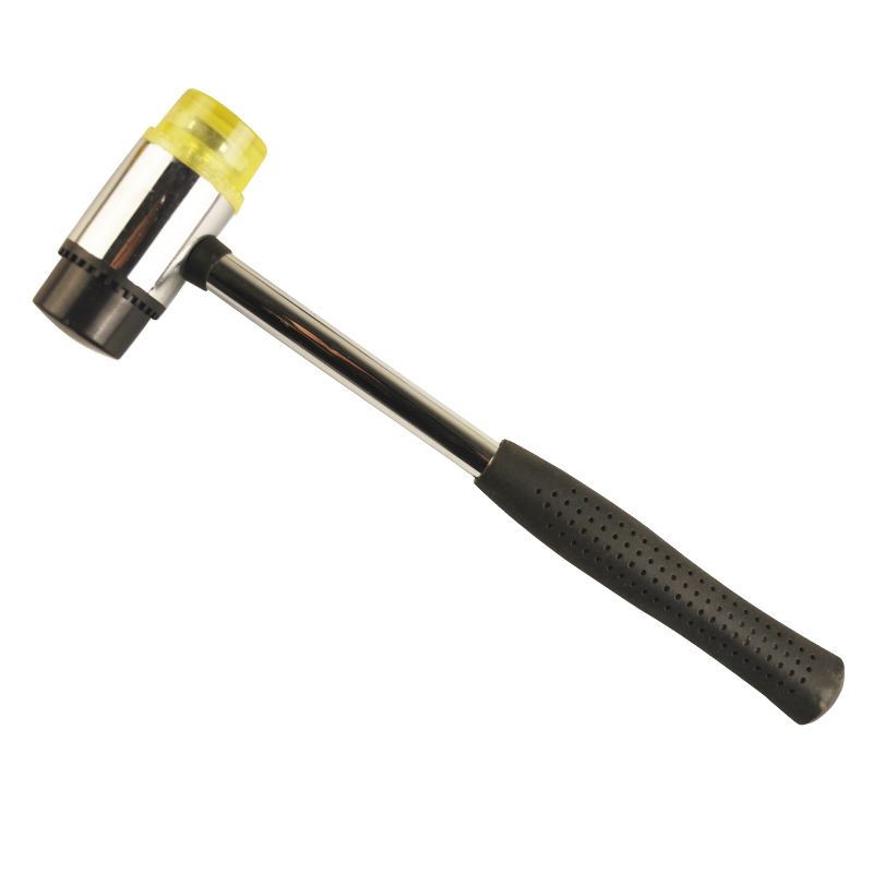 30mm mounting hammer Soft Face Rubber Mallet CR-V Steel Handle