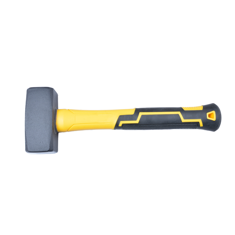Stoning Hammer with TPR Handle Forged Steel Masonry Hammer from Dawei Metal
