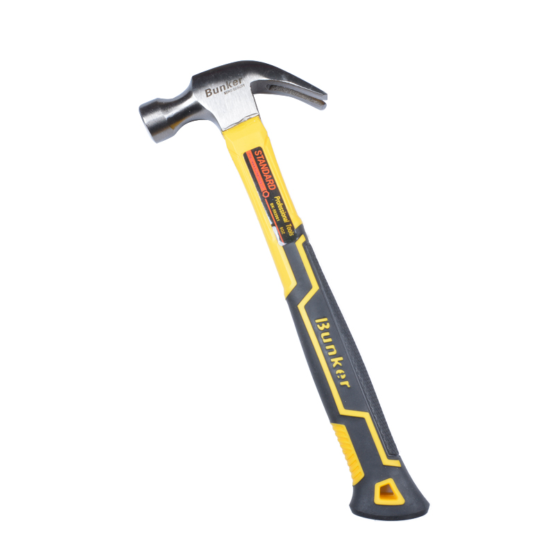 Claw Hammer with TPR Handle Forged Steel Carpentry Hammer