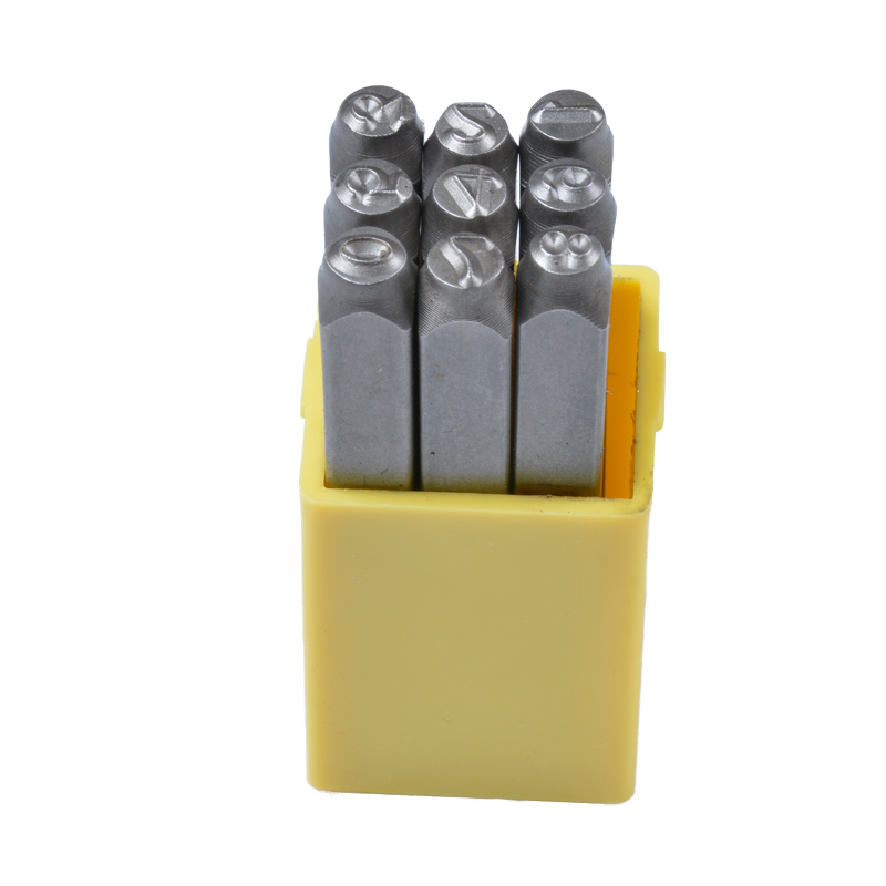 Steel Character Code Punch Set Hardened Steel Letter and Number Stamps from Dawei Metal