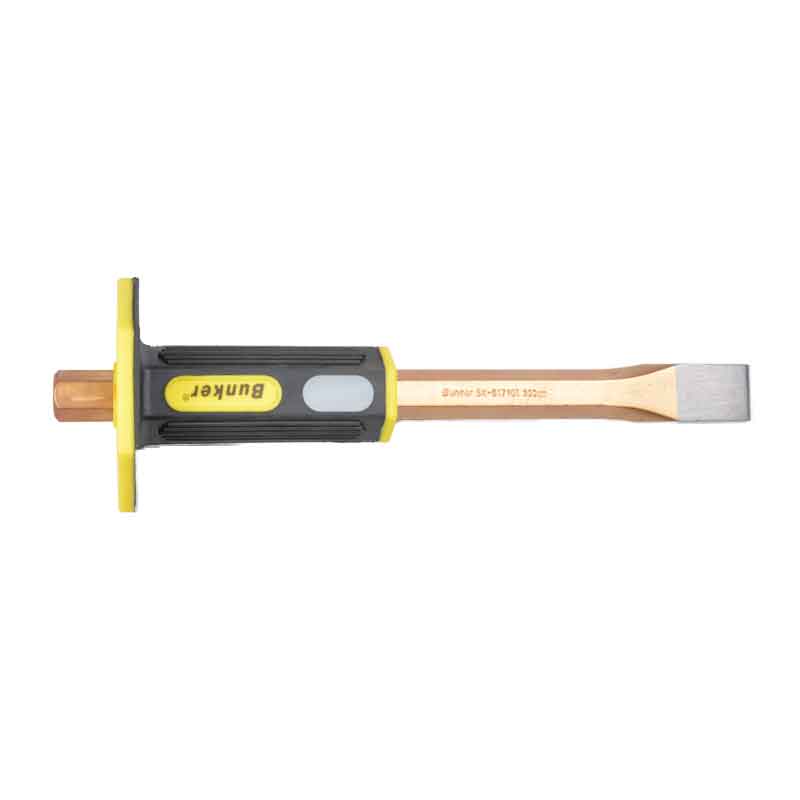 Rubber Rod Flat Chisel Forged Steel Masonry Flat Chisel from Dawei Metal