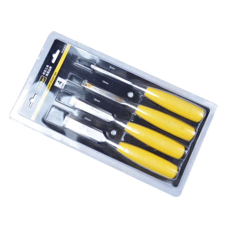 Olive Wood Handle Woodworking Chisel Set High Carbon Steel Wood Chisel Kit