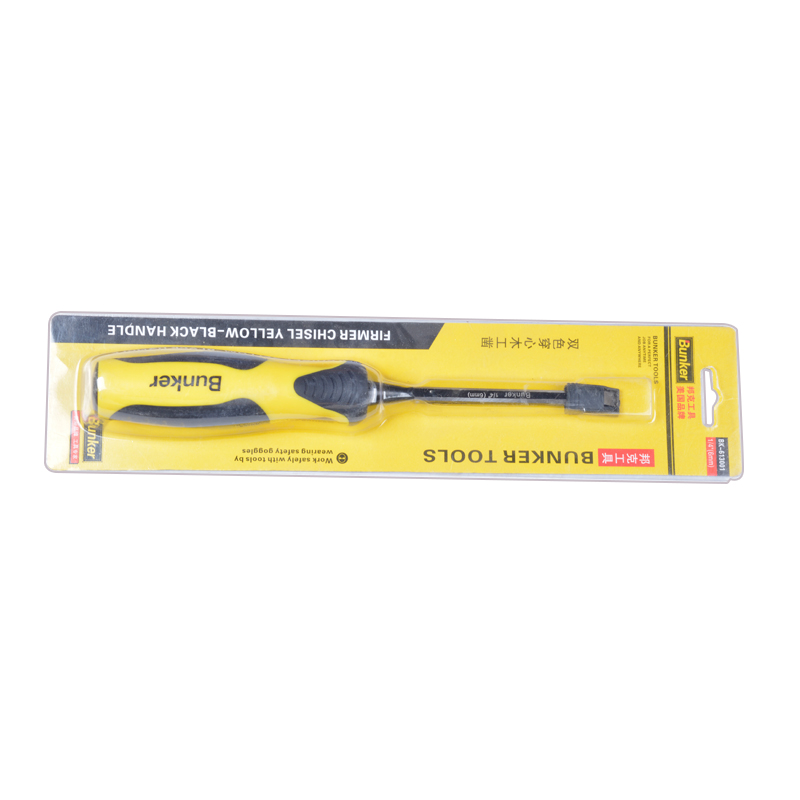 Two-Color Through-Hole Wood Chisel High Carbon Steel Precision Chisel