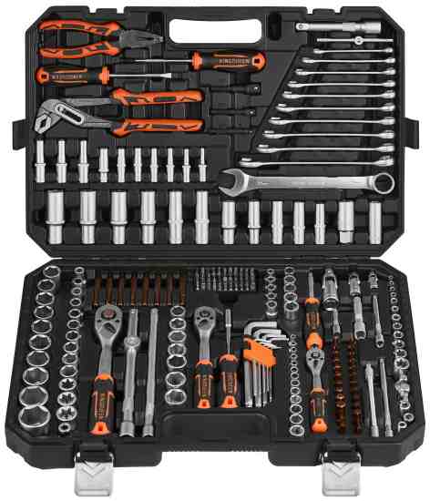 Professional Socket Tool Set 110PCS / 218PCS / 300PCS Cr-V S
