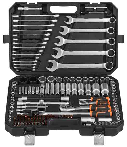 148PCS 149PCS 150PCS Socket Tool Set 1/4 3/8 1/2 Drive Professional Mechanic Tool Kit from Dawei Metal