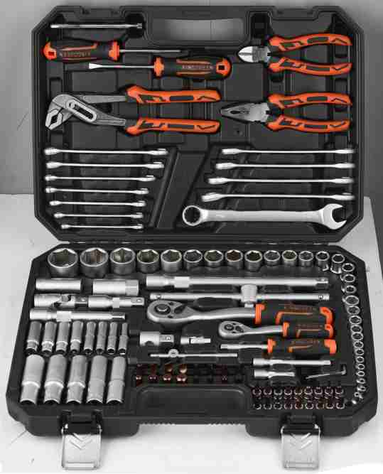 Professional Socket Set Supplier – 98PCS / 113PCS / 116PCS Tool Kits from Dawei Metal