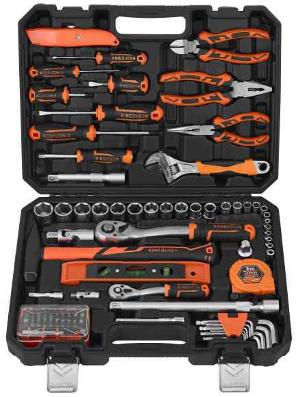  KINGQUEEN Professional 1/4" & 1/2" Drive Socket Set - WIB-249 (99PCS) | WIB-242 (88PC